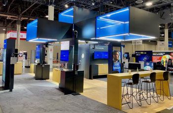 Dubai Fintech Summit 2025 stand builder